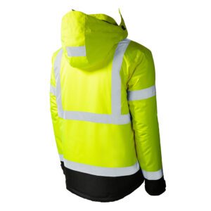 Gobi Heat Flash Heated HiVis Bomber Jacket - Back