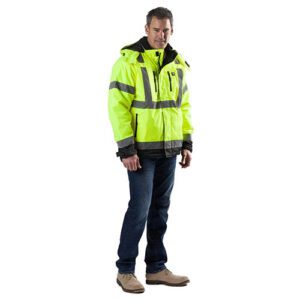 Gobi Heat Flash HiVis Heated Bomber Jacket