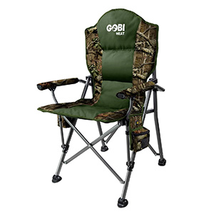 Gobi Heat Terrain Heated Camping Chair - Mossy Oak Break-Up