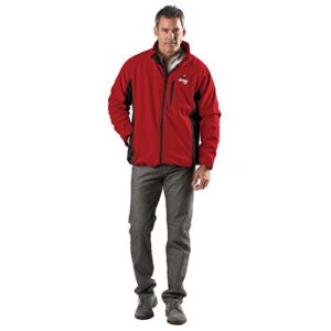 Sahara Mens Heated Jacket - Crimson-Onyx