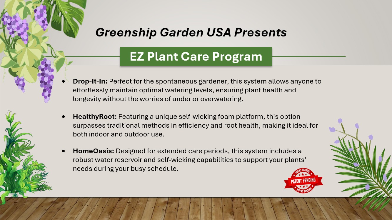 EZ Plant Care Program Introduction