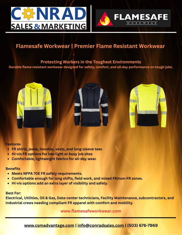 Flamesafe Workwear FR-Arc Flash PPE