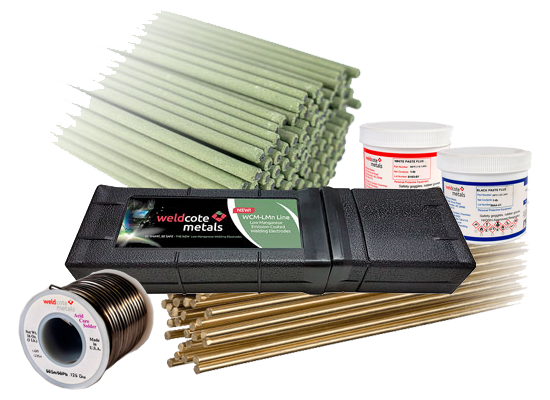 Weldcote electrodes brazing and soldering products