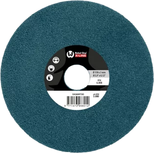 Cibo Rebel One unitized wheels for deburring, blending, and surface finishing